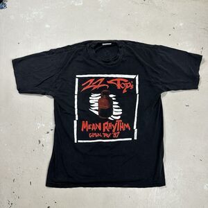 Vtg 1997 ZZ Top Mean Rhythm Global Tour Shirt George Thorogood North American XL